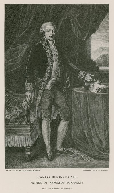 カルロ・ブオナパルテ 作： アン・ルイス・ジロデ・ド・ルーシー・トリオソン